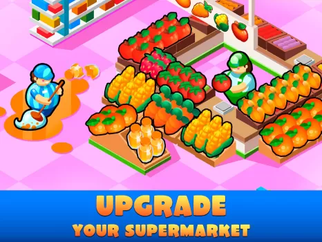 Idle Supermarket Tycoon－Shop MOD APK (Unlimited money) v3.2.7 screenshot 8