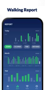 Step Counter - Pedometer MOD APK (Unlocked, Premium) v1.3.5 screenshot 7