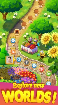 Bee Brilliant Blast MOD APK (Unlimited money, Free purchase) v1.45.1 screenshot 4