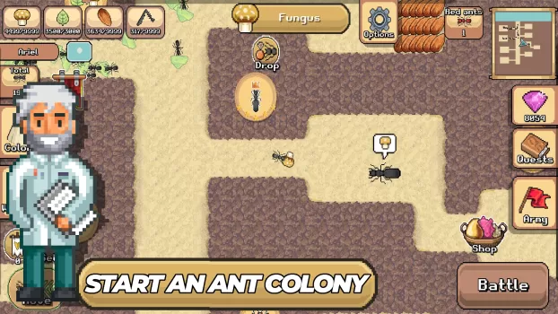 Pocket Ants: Colony Simulator MOD APK (Remove ads) v0.0981 screenshot 8