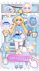 Live Star: YOYO Doll Dress Up MOD APK (Remove ads, Unlimited money, Mod Menu) v1.4.1 screenshot 12