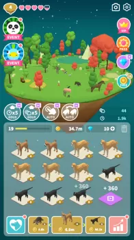 Merge Safari - Fantastic Isle MOD APK v1.0.204 screenshot 8