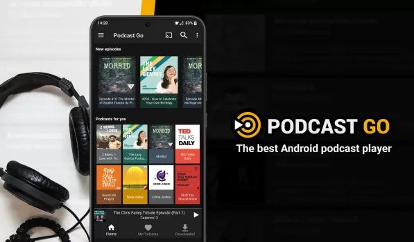 Podcast Go MOD APK (Unlocked, Premium) v2.21.12 screenshot 1