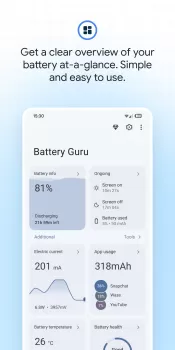 Battery Guru: Battery Health MOD APK (Unlocked, Premium) v2.3.8 screenshot 1