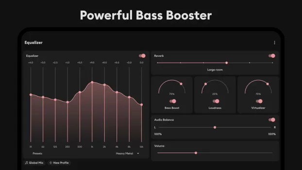 Flat Equalizer - Bass Booster MOD APK (Unlocked, Premium) v6.2.0 screenshot 17