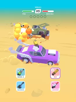 Desert Riders: Car Battle Game MOD APK (Remove ads, Unlimited money) v1.4.24 screenshot 10