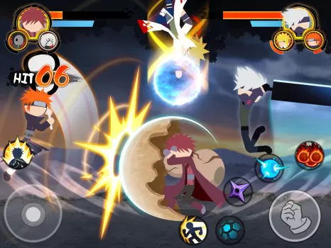 Stick Ninja - 3v3 Battle MOD APK (Unlimited money, Free purchase, Mod speed) v5.6 screenshot 14