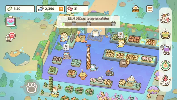 Cat Mart: Cute Grocery Shop MOD APK (Unlimited money, Mod Menu) v1.2.22 screenshot 12