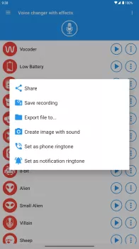 Voice changer with effects MOD APK (Free purchase, Unlocked, Premium, Mod speed) v4.1.1 screenshot 13