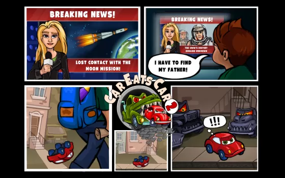 Car Eats Car 2 - Racing Game MOD APK (Unlimited money, Free Craft) v2.1 screenshot 9