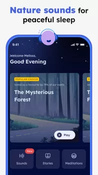 Calm Sleep Sounds & Tracker MOD APK (Unlocked, Premium) v0.212-136f5810 screenshot 2