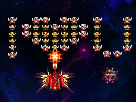 Galaxy Attack: Chicken Shooter MOD APK (Remove ads, Unlimited money) v31.2 screenshot 22