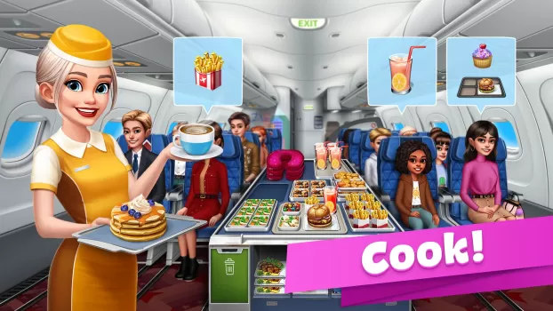 Airplane Chefs - Cooking Game MOD APK (Remove ads) v10.2.0 screenshot 17