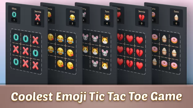 Tic Tac Toe Emoji MOD APK (Remove ads) v6.4 screenshot 1