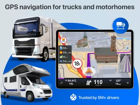 Sygic GPS Truck & Caravan MOD APK (Unlocked) v24.0.1 screenshot 9