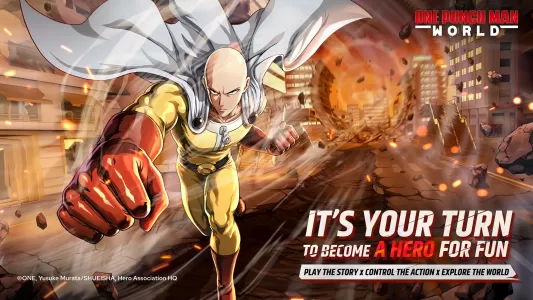 One Punch Man World MOD APK (Mod Menu, Weak enemy) v1.0.0 screenshot 1