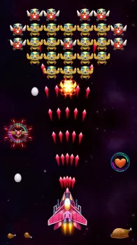 Galaxy Attack: Chicken Shooter MOD APK (Remove ads, Unlimited money) v31.2 screenshot 25