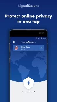 Signal Secure VPN - Robot VPN MOD APK (Unlocked, Premium) v2.4.3 screenshot 1