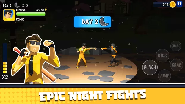 City Fighter vs Street Gang MOD APK (Remove ads, Unlimited money, Mod Menu, Weak enemy) v3.4.1 screenshot 2