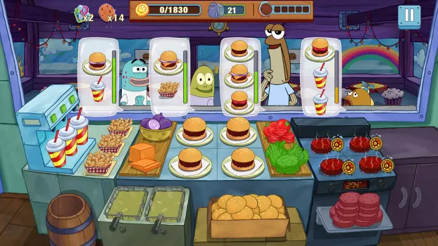 SpongeBob: Krusty Cook-Off MOD APK (Unlimited money) v5.6.1 screenshot 8