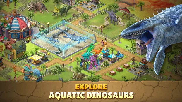 Jurassic Dinosaur: Dino Game MOD APK (Unlimited money) v1.8.4 screenshot 3