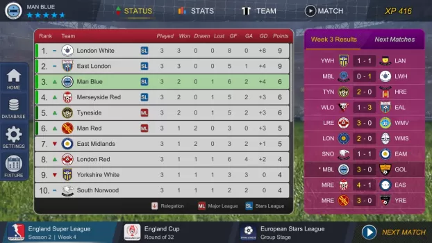 Pro League Soccer MOD APK (Free purchase) v1.0.43 screenshot 8