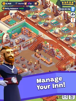 Idle Inn Empire: Hotel Tycoon MOD APK (Paid for free, Free purchase) v2.8.0 screenshot 6