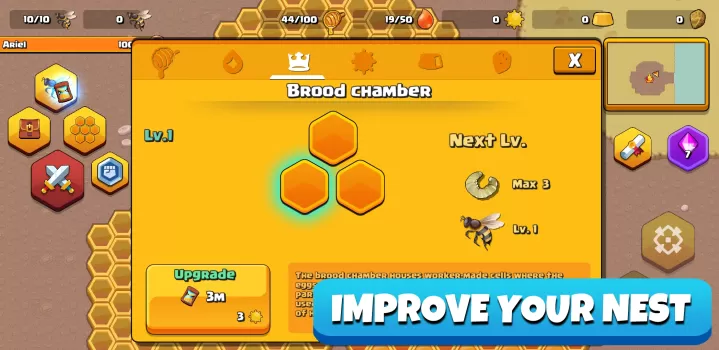Pocket Bees: Colony Simulator MOD APK (God Mode, Mod speed) v0.0059 screenshot 13