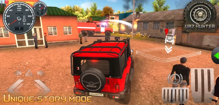 Russian Car Driver Uaz Hunter MOD APK (Unlimited money, Mod Menu, Unlimited) v0.9.99 screenshot 29