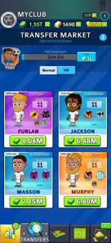 Idle Soccer Story MOD APK (Remove ads, Unlimited money) v0.17.2 screenshot 3