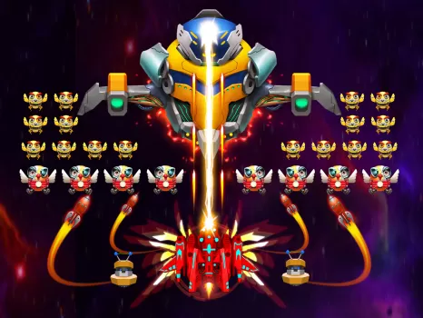 Galaxy Attack: Chicken Shooter MOD APK (Remove ads, Unlimited money) v31.2 screenshot 16