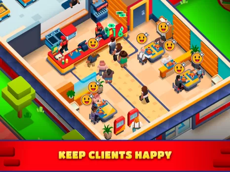 Idle Burger Empire Tycoon MOD APK (Free purchase, Unlimited money) v1.17 screenshot 11