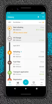 Drivvo MOD APK (Unlocked, Pro) v8.5.1 screenshot 1