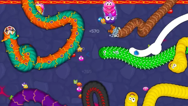 Worm Hunt - Snake game iO zone MOD APK (Unlimited money, Unlocked) v4.2.3 screenshot 17