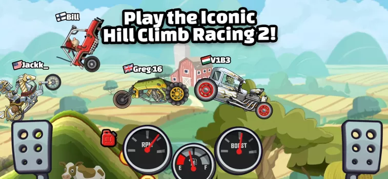 Hill Climb Racing 2 MOD APK (Remove ads, Mod speed) v1.62.1 screenshot 11