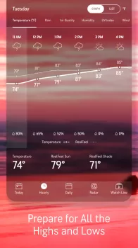 AccuWeather: Weather Radar MOD APK (Unlocked, Pro) v20-4-google screenshot 4