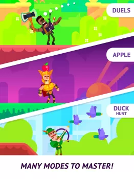Ultimate Bowmasters MOD APK (Unlimited money, Unlocked, VIP) v1.1.1 screenshot 13