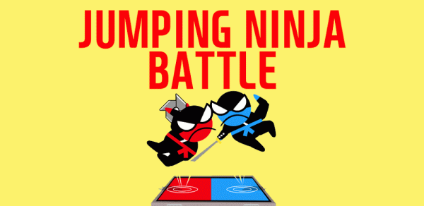 Jumping Ninja Battle 2 Player