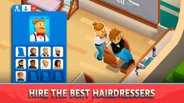 Idle Barber Shop Tycoon MOD APK (Remove ads) v1.1.0 screenshot 8