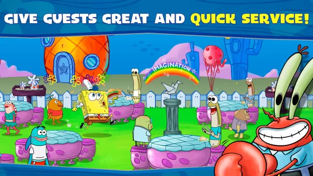 SpongeBob: Krusty Cook-Off MOD APK (Unlimited money) v5.6.1 screenshot 3