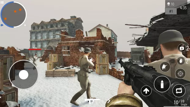 World War 2 Shooter offline MOD APK (Unlimited money, God Mode) v1.4.3 screenshot 10