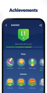 Step Counter - Pedometer MOD APK (Unlocked, Premium) v1.3.5 screenshot 5