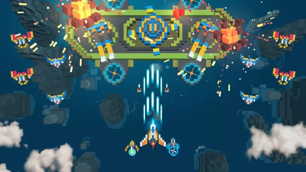 Sky Wings: Pixel Fighter 3D MOD APK (Unlocked) v3.2.11 screenshot 15