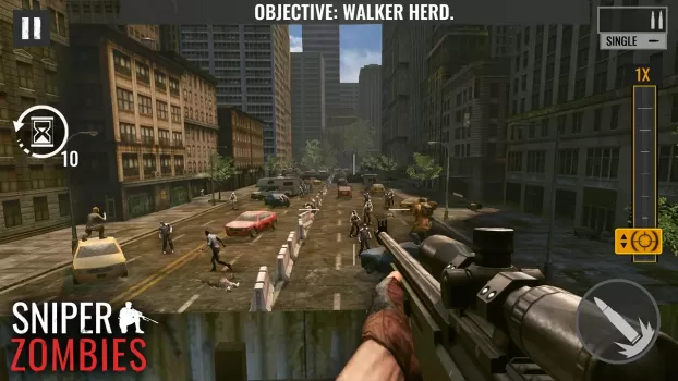 Sniper Zombies: Offline Games MOD APK (Unlimited money) v1.60.10 screenshot 3