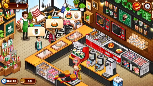 Cafe Panic: Cooking games MOD APK (Remove ads, Unlimited money) v1.52.2a screenshot 8