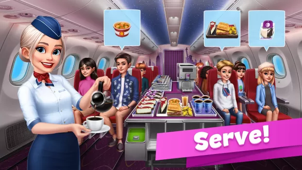 Airplane Chefs - Cooking Game MOD APK (Remove ads) v10.2.0 screenshot 11