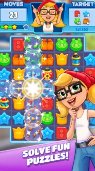 Subway Surfers Match MOD APK (Unlimited money) v1.14.1 screenshot 1