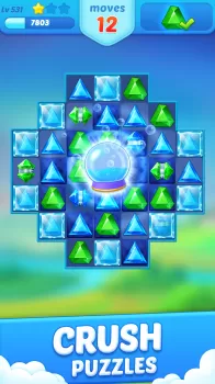 Jewel Crush™ - Match 3 Legend MOD APK (Remove ads, Unlimited money, Free purchase, Mod speed) v6.0.8 screenshot 10