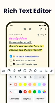 Easy Notes - Note Taking Apps MOD APK (Unlocked, VIP) v1.2.66.0920 screenshot 3