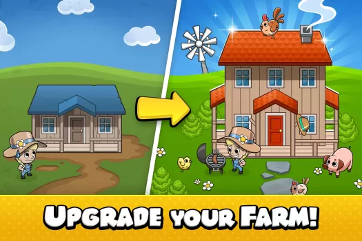 Idle Farm Tycoon MOD APK (Free purchase) v1.12.0 screenshot 2